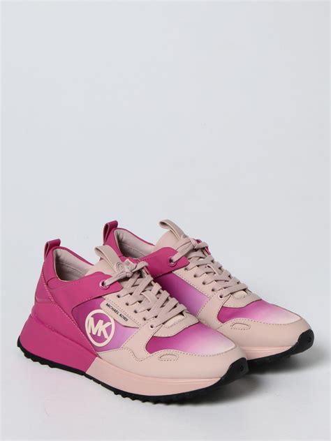 michael kors sneakers women pink|Michael Kors pink dress.